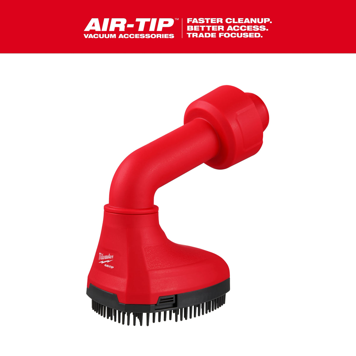 Milwaukee 49-90-2020 AIR-TIP Swiveling Palm Brush (Pack of 4)