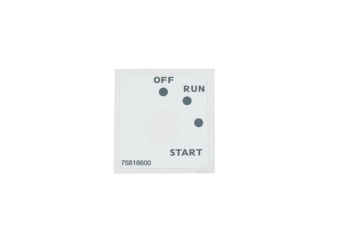 Spartan Tool Key Switch Decal 75818600