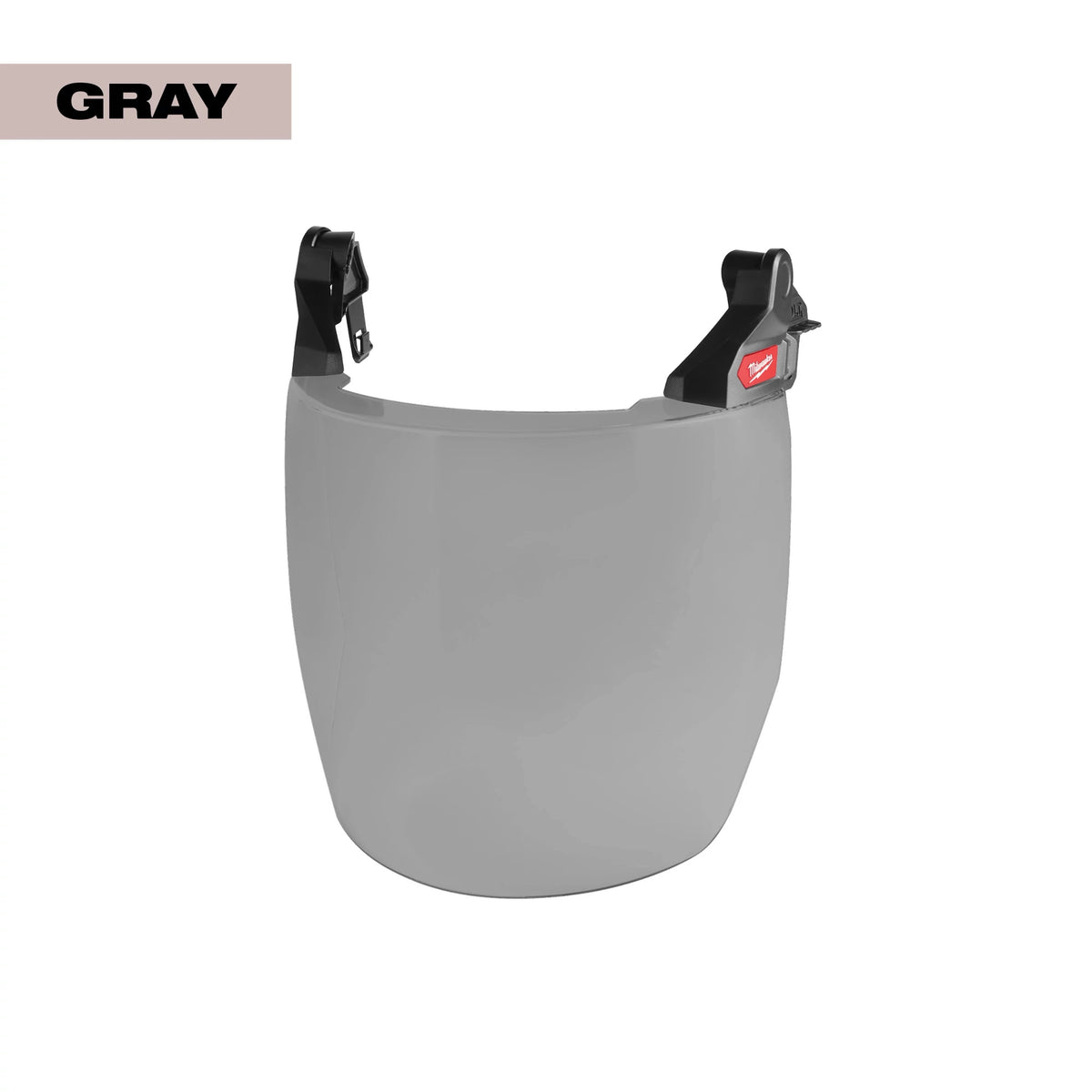 Milwaukee 48-73-1426 BOLT Full Face Shield - Gray Dual Coat Lens (Compatible with Milwaukee Safety Helmet [No Brim])