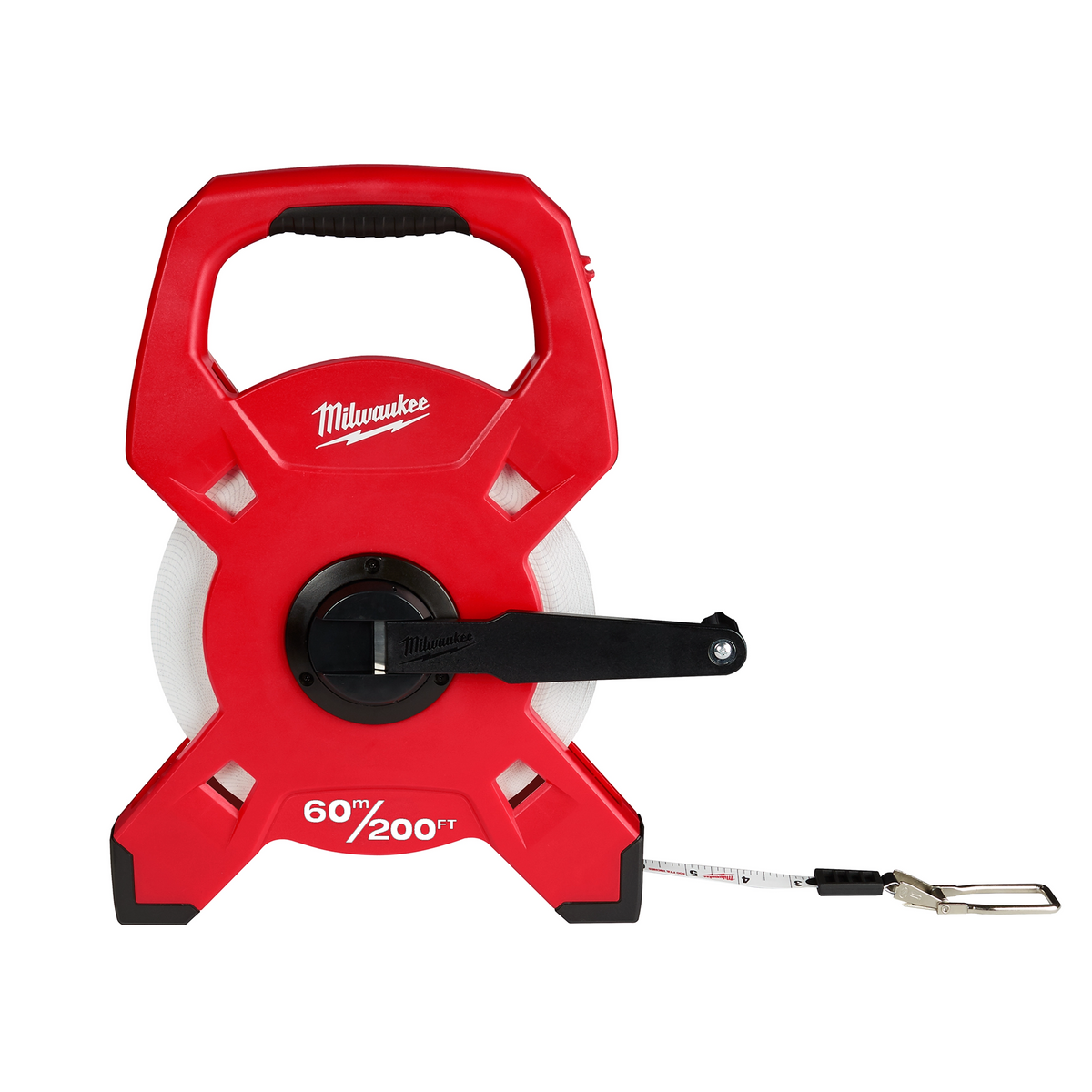Milwaukee 48-22-5360 60m/200ft Fiberglass Open Reel Long Tape Measure