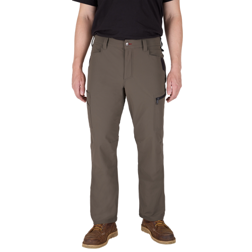 Milwaukee M651N-3632 FREEFLEX Tech Pants | Brown, 36x32