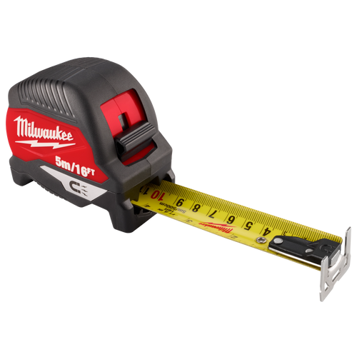 Milwaukee 48-22-1017M 5m/16ft Magnetic Tape Measure (Pack of 5)