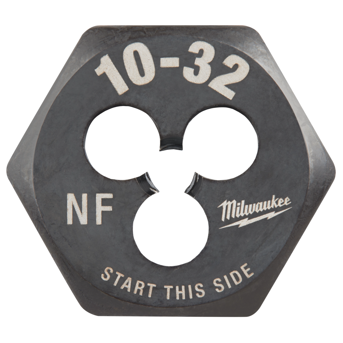 Milwaukee 49-57-5327 10-32 NF 1-Inch Hex Threading Die