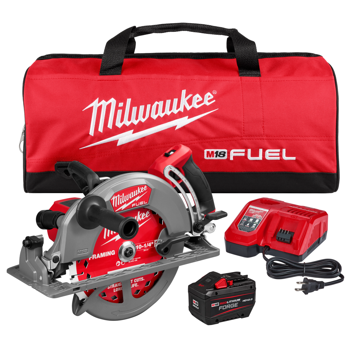 Milwaukee 3026-21HD M18 FUEL 10-1/4" Rear Handle Circular Saw Kit