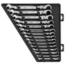 Milwaukee 48-22-9513 15pc Metric Flex Head Ratcheting Combination Wrench