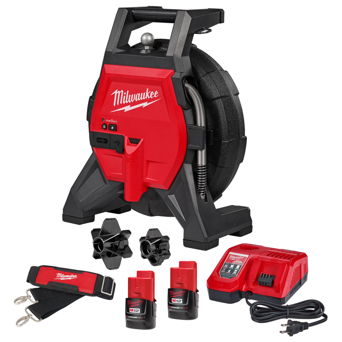 Milwaukee 3318-22B M12 85’ High Flex Compact Inspection Camera Kit