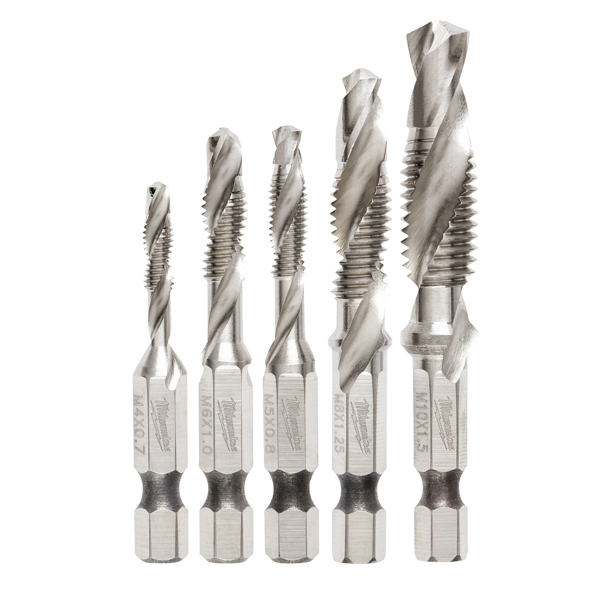Milwaukee 48-89-4875 5PC SHOCKWAVE Impact Duty Metric Drill and Tap Bit Set