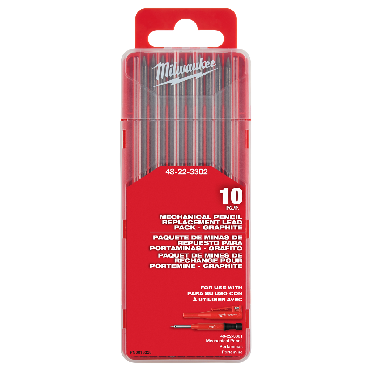 Milwaukee 48-22-3302 Mechanical Pencil Replacement Lead – Graphite