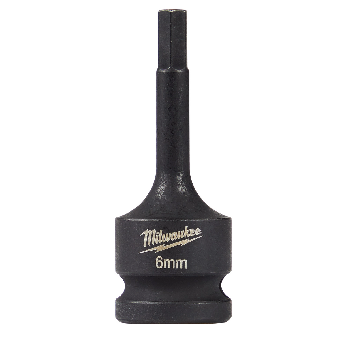 Milwaukee 49-66-5146 SHOCKWAVE Impact Duty Lineman's 1/2" Drive 6MM Hex Bit Socket