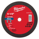 Milwaukee 49-94-0029 6-1/2" x 1/8" x 5/8" DKO Metal Cut Off Wheel -Type 1 (Pack of 10)