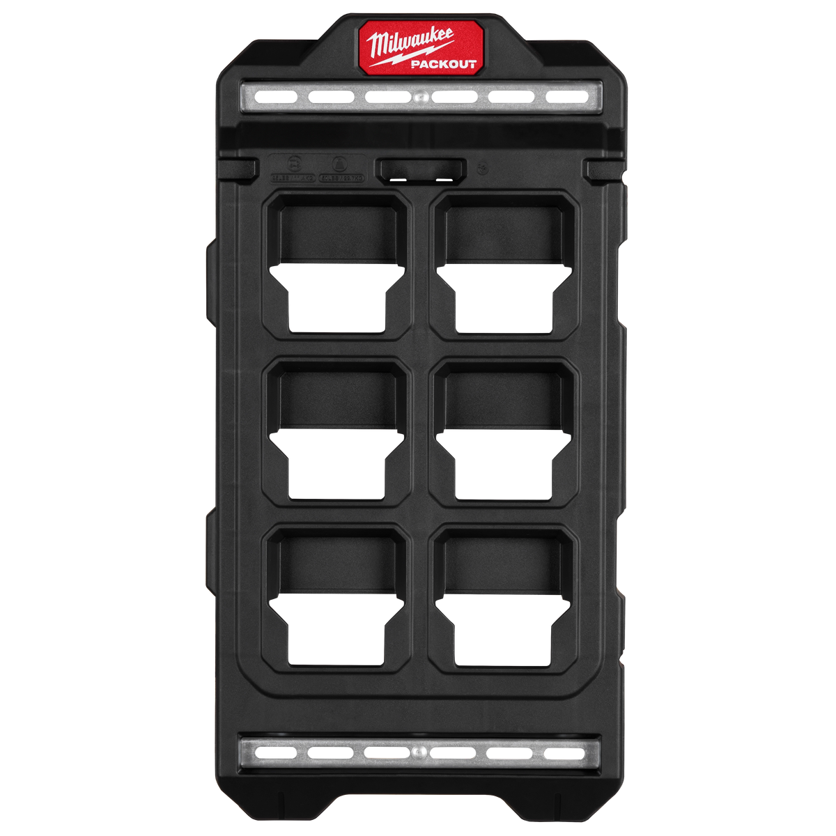 Milwaukee 48-22-8496 PACKOUT Compact Wall Plate (Pack of 6)