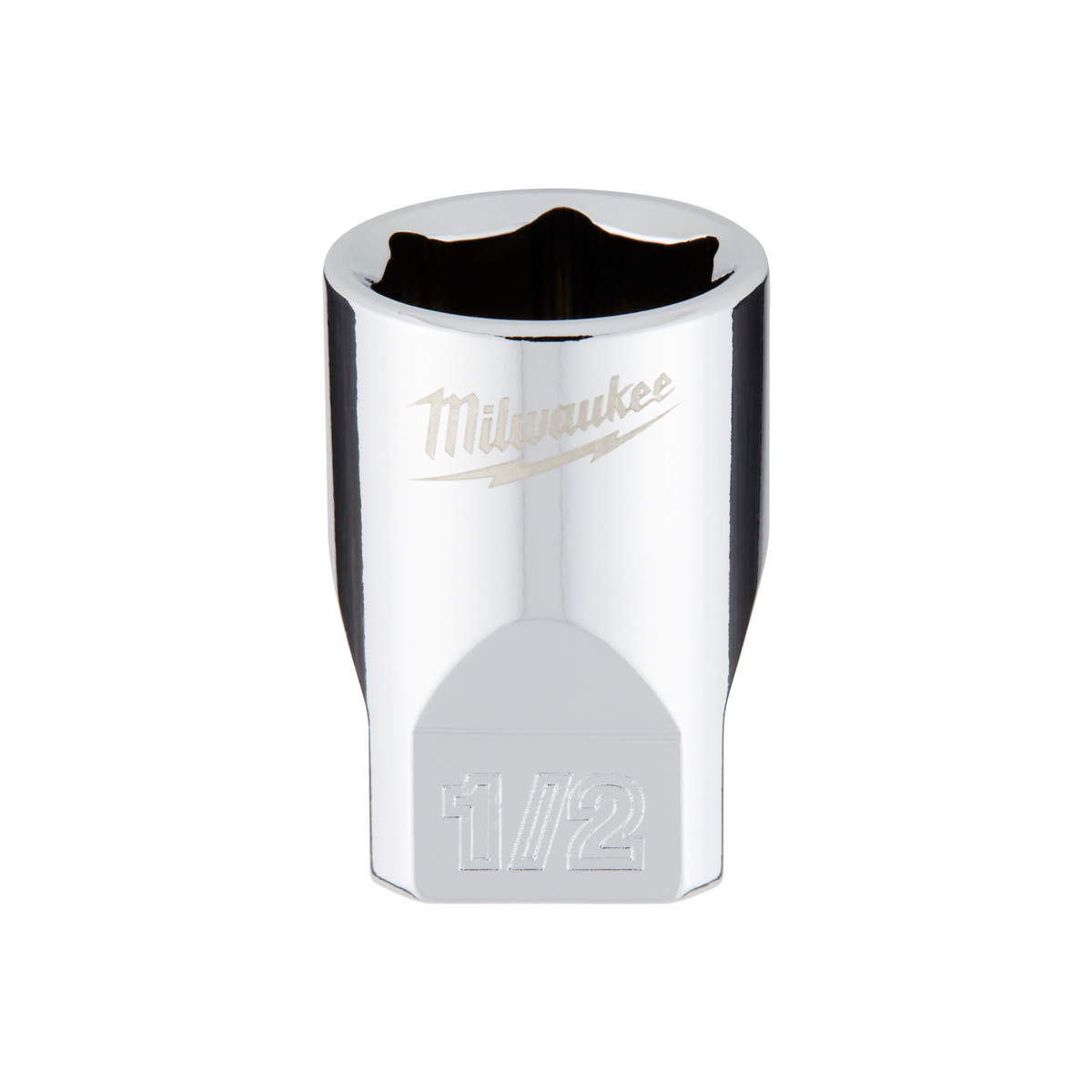 Milwaukee 45-34-9009 1/4" Drive 1/2" SAE Deep Socket with FOUR FLAT Sides