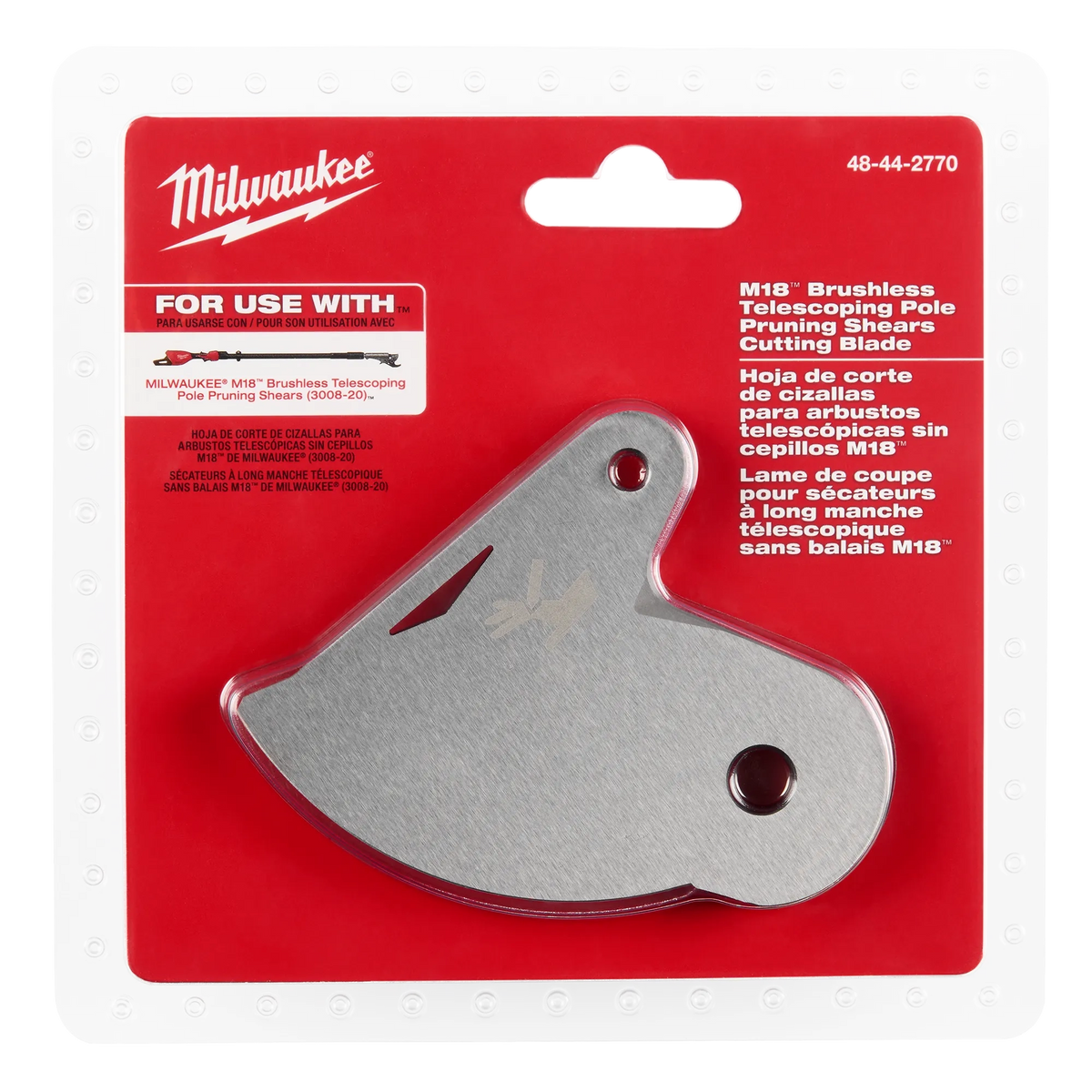 Milwaukee 48-44-2770 M18 Brushless Telescoping Pole Pruning Shears Cutting Blade
