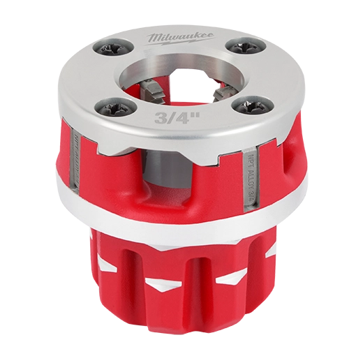 Milwaukee 48-36-1310 Compact 1-1/4" Alloy NPT Portable Pipe Threading Forged Aluminum Die Head