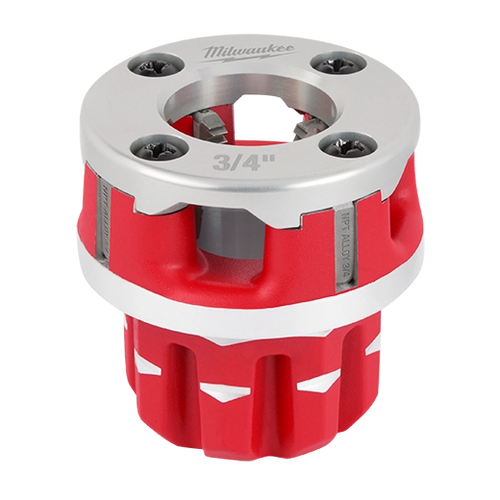 Milwaukee 48-36-1307 Compact 1/2" Alloy NPT Portable Pipe Threading Forged Aluminum Die Head