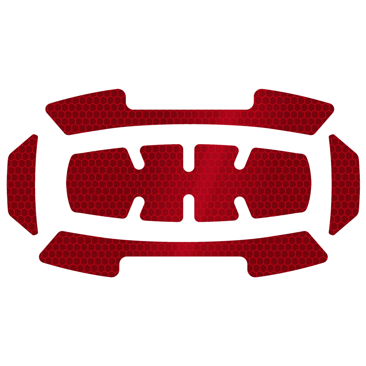 Milwaukee 48-73-4603 5PC BOLT Reflective Sticker Set - Red