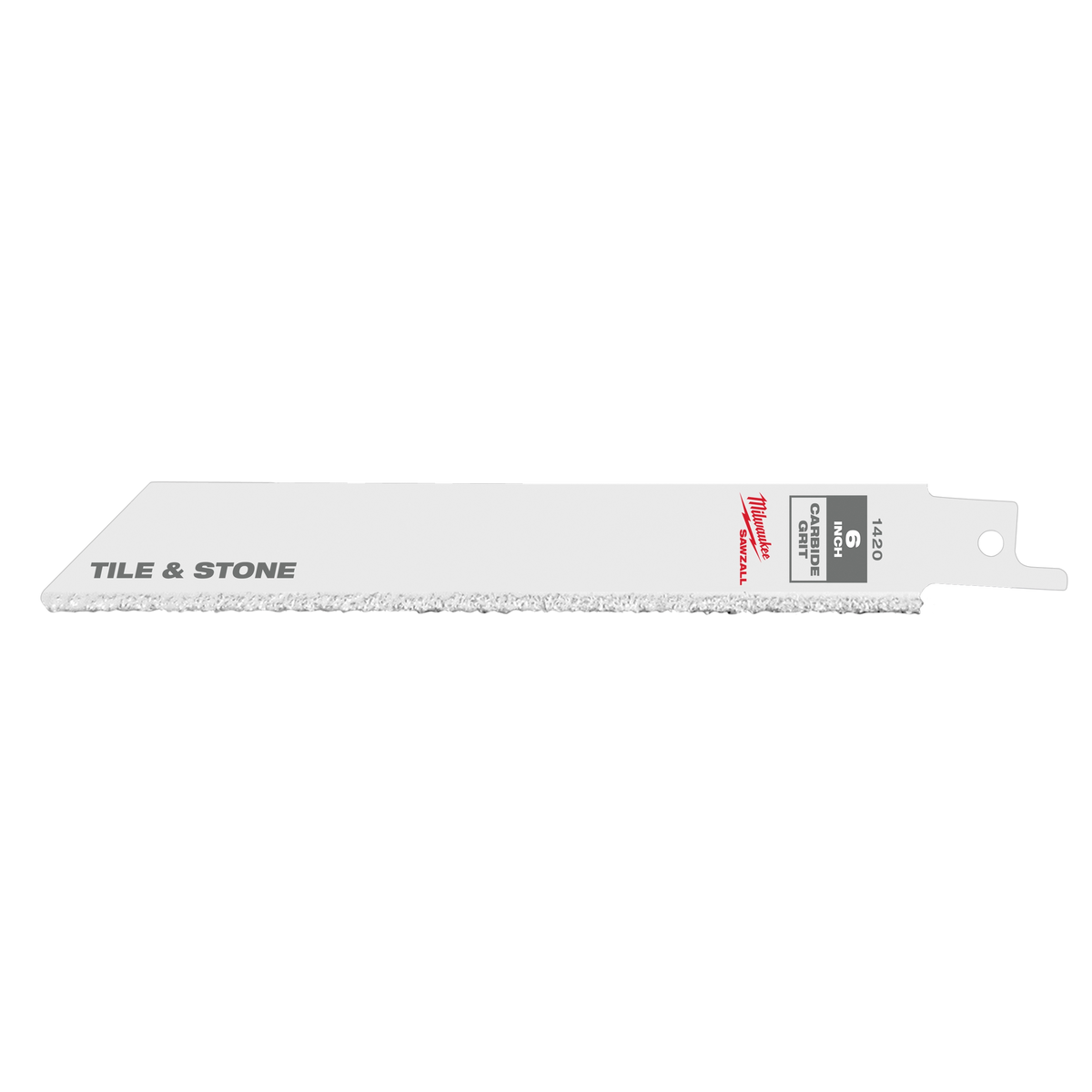 Milwaukee 48-00-1421 6" Carbide Grit SAWZALL Blade (Pack of 5)