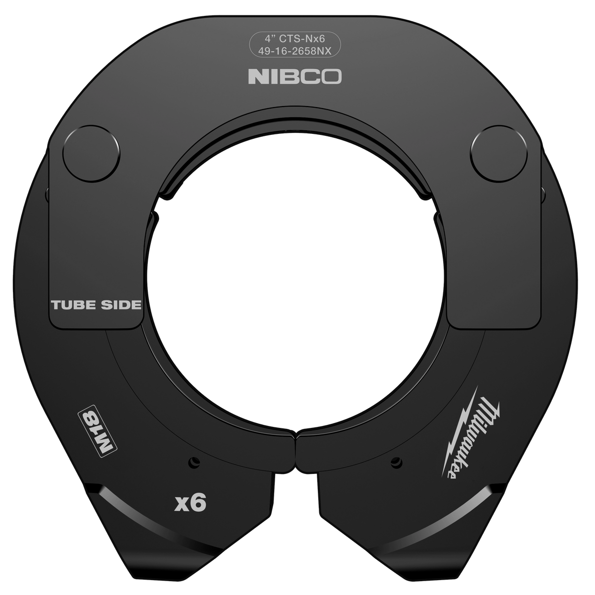 Milwaukee 49-16-2658NX 4" NIBCO Press Ring for M18 FORCE LOGIC Long Throw Press Tool