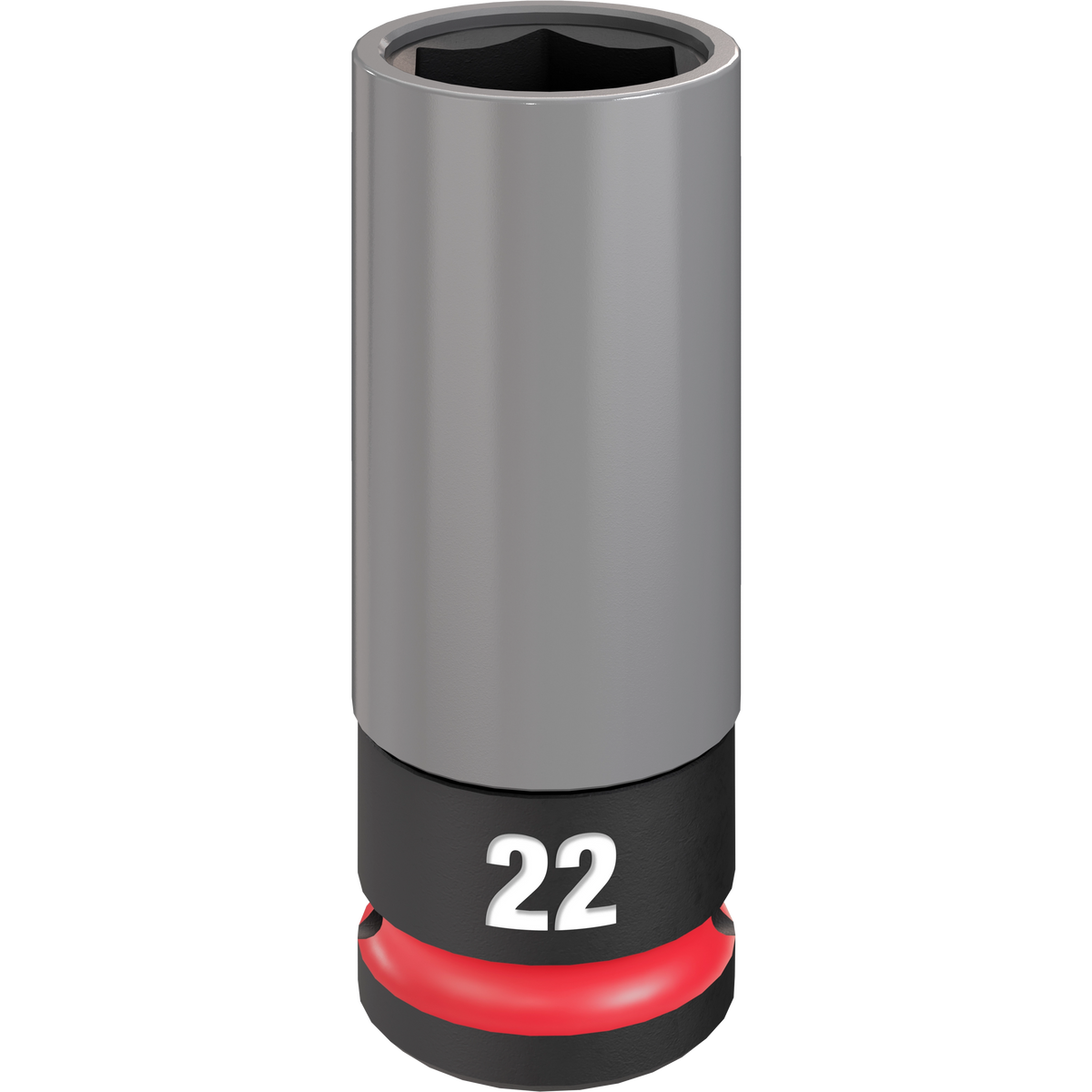 Milwaukee 49-66-7807 SHOCKWAVE Impact Duty 1/2 Drive 22MM Metric Lug Nut Wheel Socket