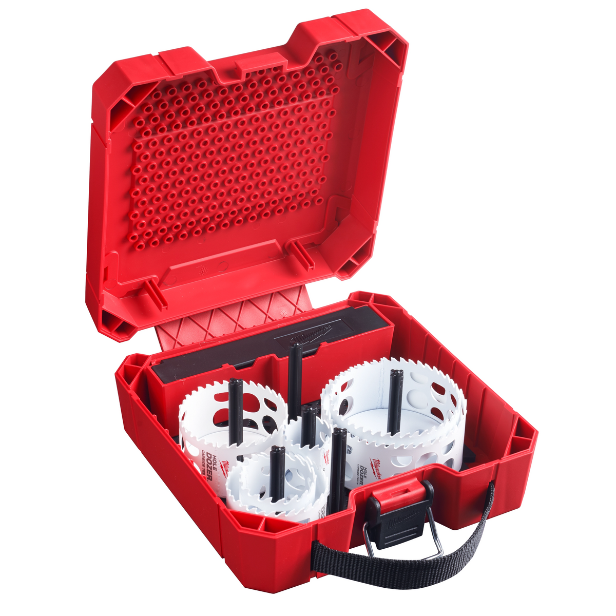 Milwaukee 49-22-3077 9 PC HOLE DOZER with Carbide Teeth Large Diameter Hole Saw Kit