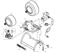 RIDGID 44230 Flat Washer 3/8" (Pack of 5), for K-3800 Drum Machine and K-400 Drum Machine