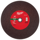 Milwaukee 49-94-1945 14" x 1/8" x 20mm Masonry Cut Off Wheel -Type 1 (Pack of 10)