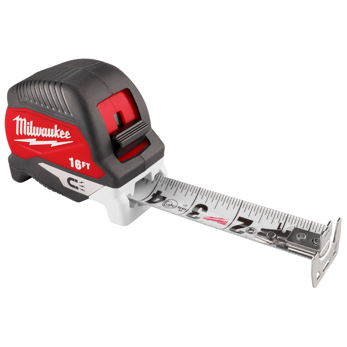 Milwaukee 48-22-1018M 16ft Electrician's Magnetic Tape Measure (Pack of 6)