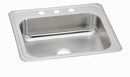 Elkay 20 Gauge Stainless Steel 25" x 22" x 7" Single Bowl Drop-in Kitchen Sink CR2522X