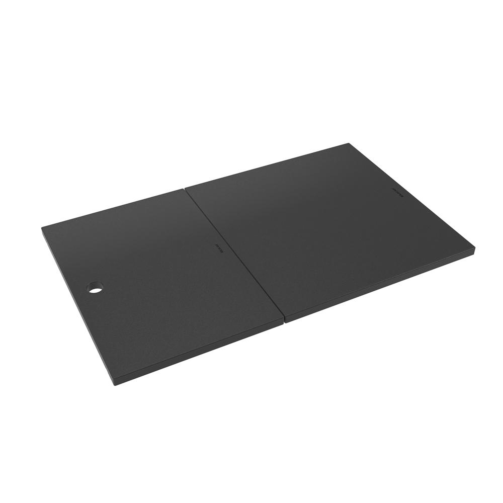 Elkay Circuit Chef Black Polymer 30-3/4" x 18-3/4" x 1/2" Cutting Boards CS30BP