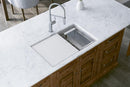 Elkay Circuit Chef Workstation Stainless Steel 32-1/2" x 20-1/2" x 10" Single Bowl Undermount Sink Kit w/White Polymer Boards CS30WPK