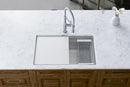 Elkay Circuit Chef Workstation Stainless Steel 32-1/2" x 20-1/2" x 10" Single Bowl Undermount Sink Kit w/White Polymer Boards CS30WPK