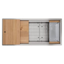 Elkay Circuit Chef Workstation Stainless Steel 45-1/2" x 20-1/2" x 10" Single Bowl Undermount Sink Kit w/ Cherry Wood Boards CS45CWK