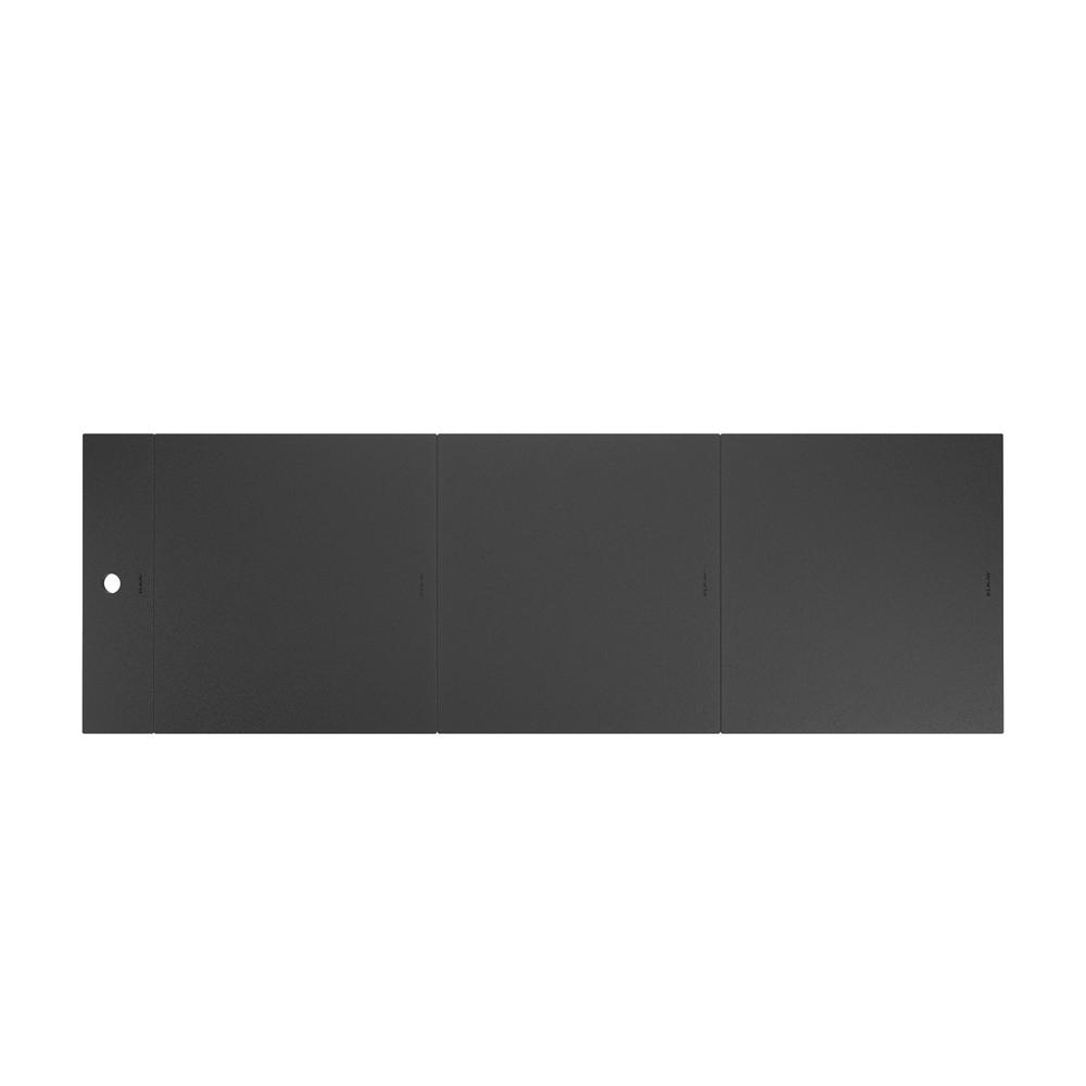 Elkay Circuit Chef Black Polymer 57-3/4" x 18-3/4" x 1/2" Cutting Boards CS60BP