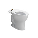 TOTO Commercial Flushometer Back Spud Wall-Hung Toilet CT725CUFX