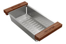 Elkay DART CANYON STAINLESS STEEL 6.41" x 11.84" x 2.51" COLANDER CTXC0712
