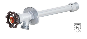 1/2" X 6" Highly Durable Frost Free Sillock, Chrome Finish