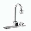Sloan Optima ETF-700 1.5 GPM Box Transformer Sensor Faucet, Polished Chrome, 8" Trim Plate, Above-Deck Mixer Buy American Act