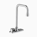 Sloan Optima EBF-775 0.5 GPM Battery/Turbine-Powered Sensor Faucet, Polished Chrome