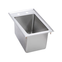 Elkay Stainless Steel 13" x 17" x 6" 18 Gauge One Compartment Drop-In Sink DI10126X