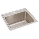 Elkay 18 Gauge Stainless Steel 25" x 22" x 12.125" Single Bowl Top Mount Kitchen Sink DLRQ2522121
