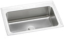 Elkay 18 Gauge Stainless Steel 33" x 22" x 10" Single Bowl Top Mount Kitchen Sink Kit DLRS332210PDX