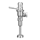 Sloan Dolphin 1.0U Exposed Manual Flushometer, 1.0 gpf, Top Spud, Polished Chrome