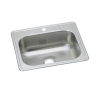 Elkay Dayton Stainless Steel 25" x 22" x 8-1/16", 1-Hole Single Bowl Drop-in Sink (40 Pack) DSEW40125221