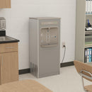 Elkay ezH2O Floor Standing Bottle Filling Station, Filtered, 8.0 GPH, Stainless Steel DSSBF8S