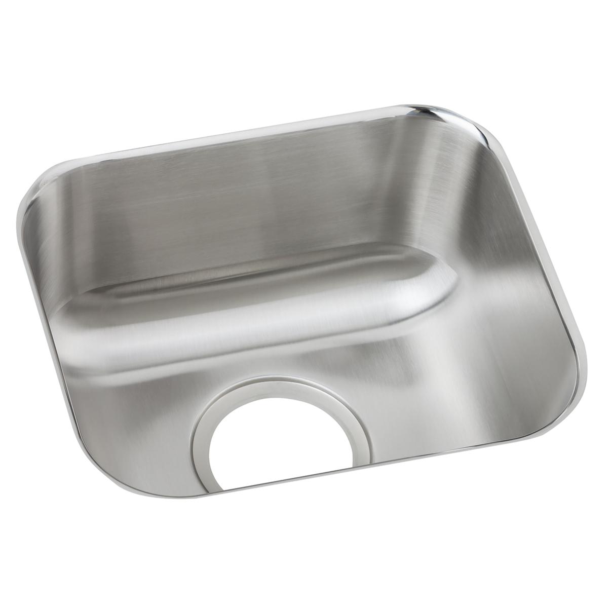 Elkay Dayton Stainless Steel 14-1/2" x 12-1/2" x 6-1/2", Single Bowl Undermount Bar Sink DXUH1210