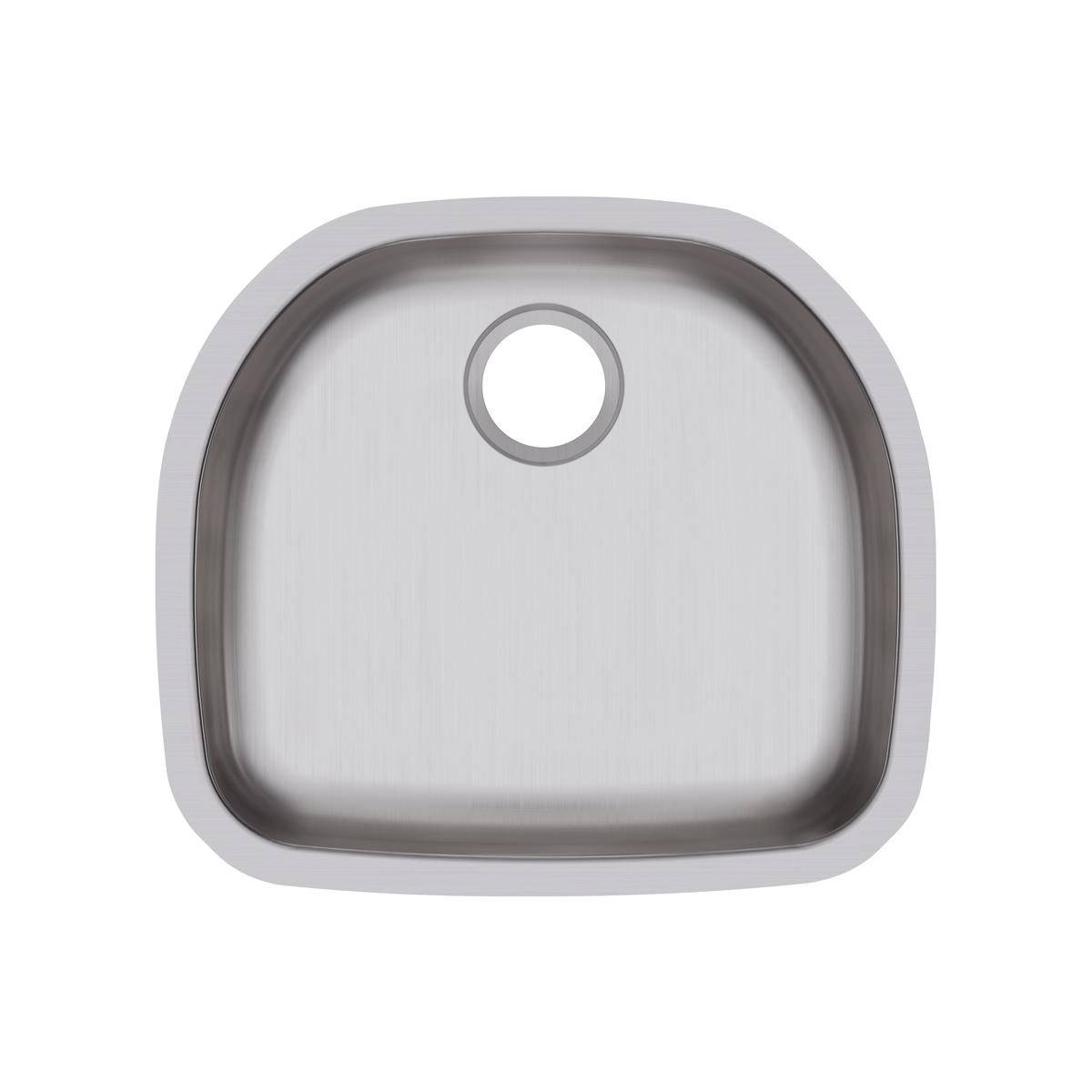 Elkay Dayton Stainless Steel 23-1/2" x 21-1/8" x 9", Single Bowl Undermount Sink DXUH21189