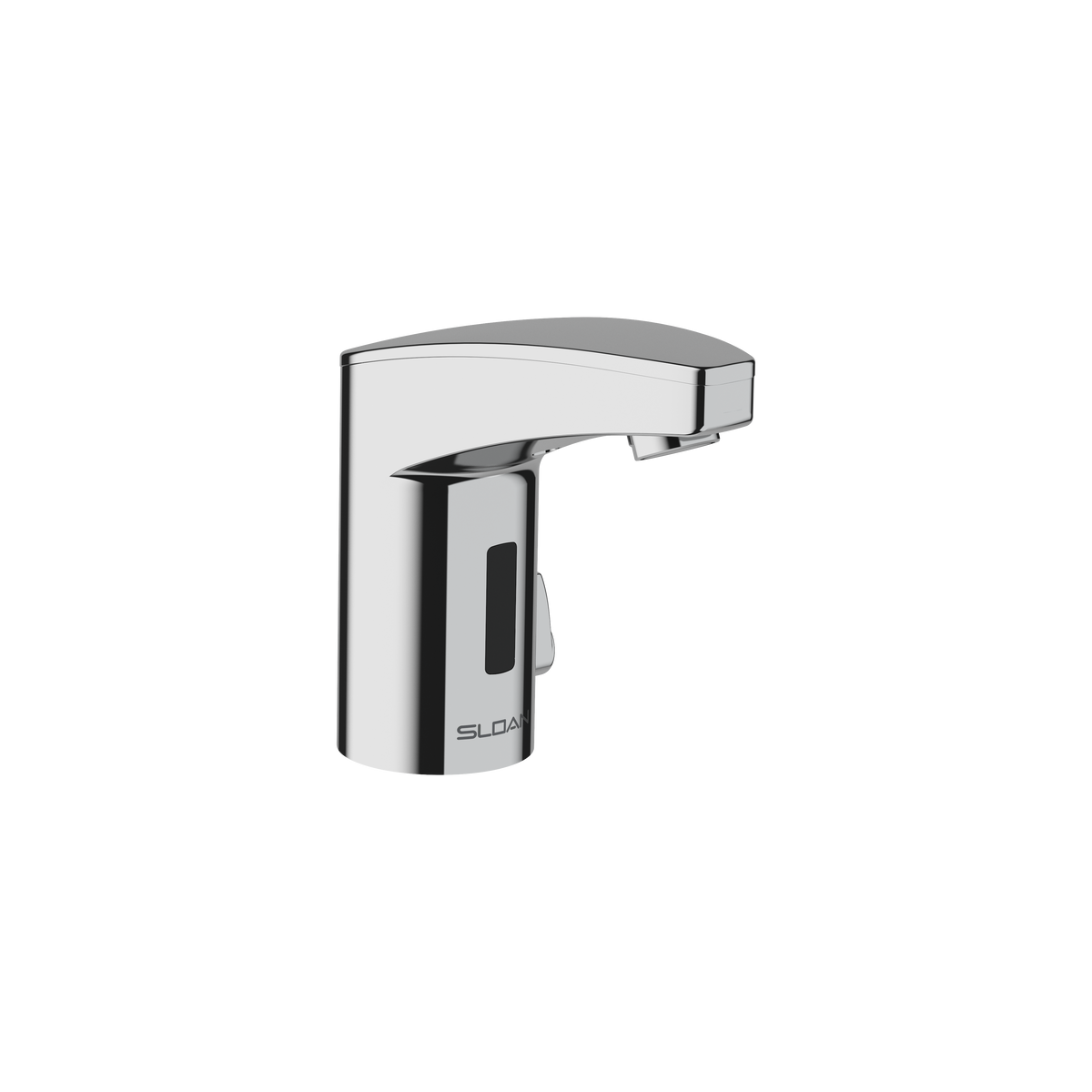 Sloan Optima EAF-350 0.5 GPM Battery-Powered Sensor Faucet, Polished Chrome, Integrated Side Mixer