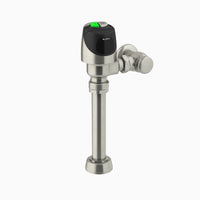 Sloan ECOS 8111 BT DF Exposed Battery-Powered Sensor Water Closet Flushometer, 1.28/1.1 gpf Brushed Nickel