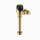 Sloan ECOS 8111 BT DF Exposed Battery-Powered Sensor Water Closet Flushometer, 1.6/1.1 gpf Polished Brass