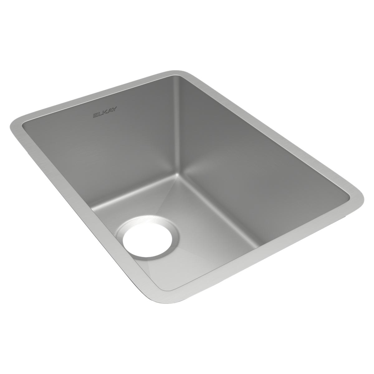 Elkay Crosstown Stainless Steel kitchen sink, Polished Satin ECTRU12179T